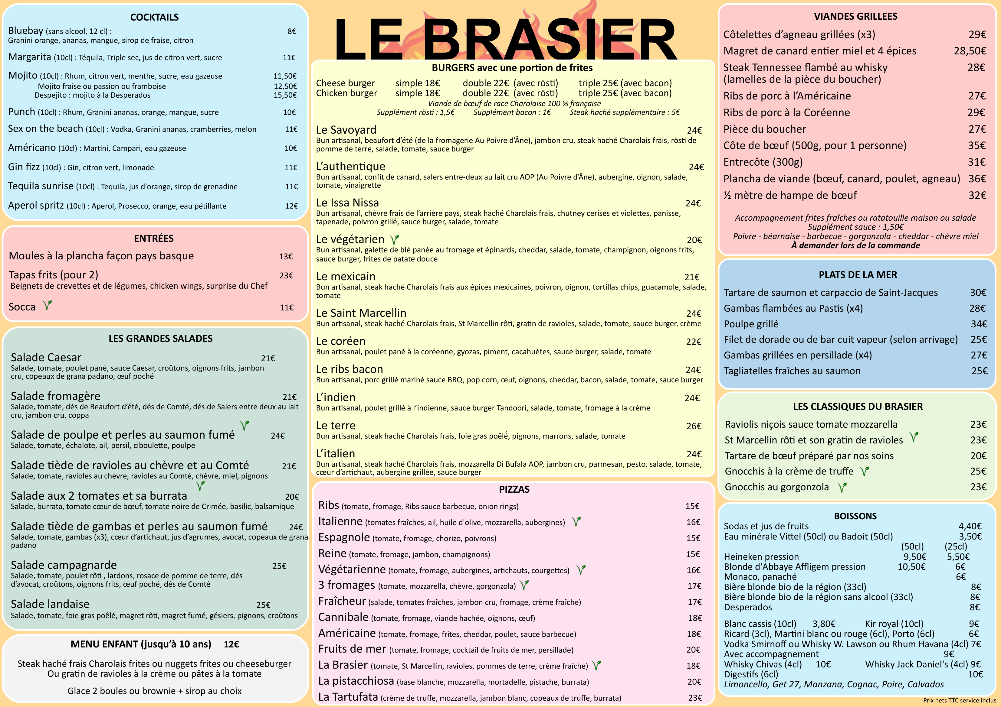 Menu Menu
